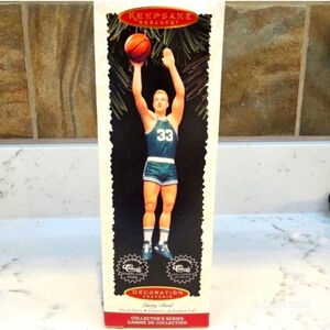 Hallmark Keepsake Ornament Larry Bird Hoop Stars Collector's Series vintage